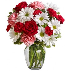 Roses, Carnations & Daisies