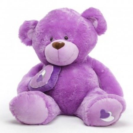 Lovable Teddy Purple